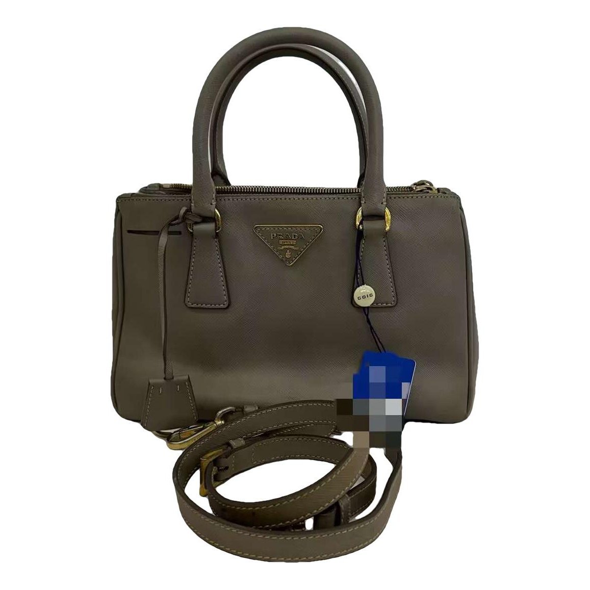 Galleria leather handbag