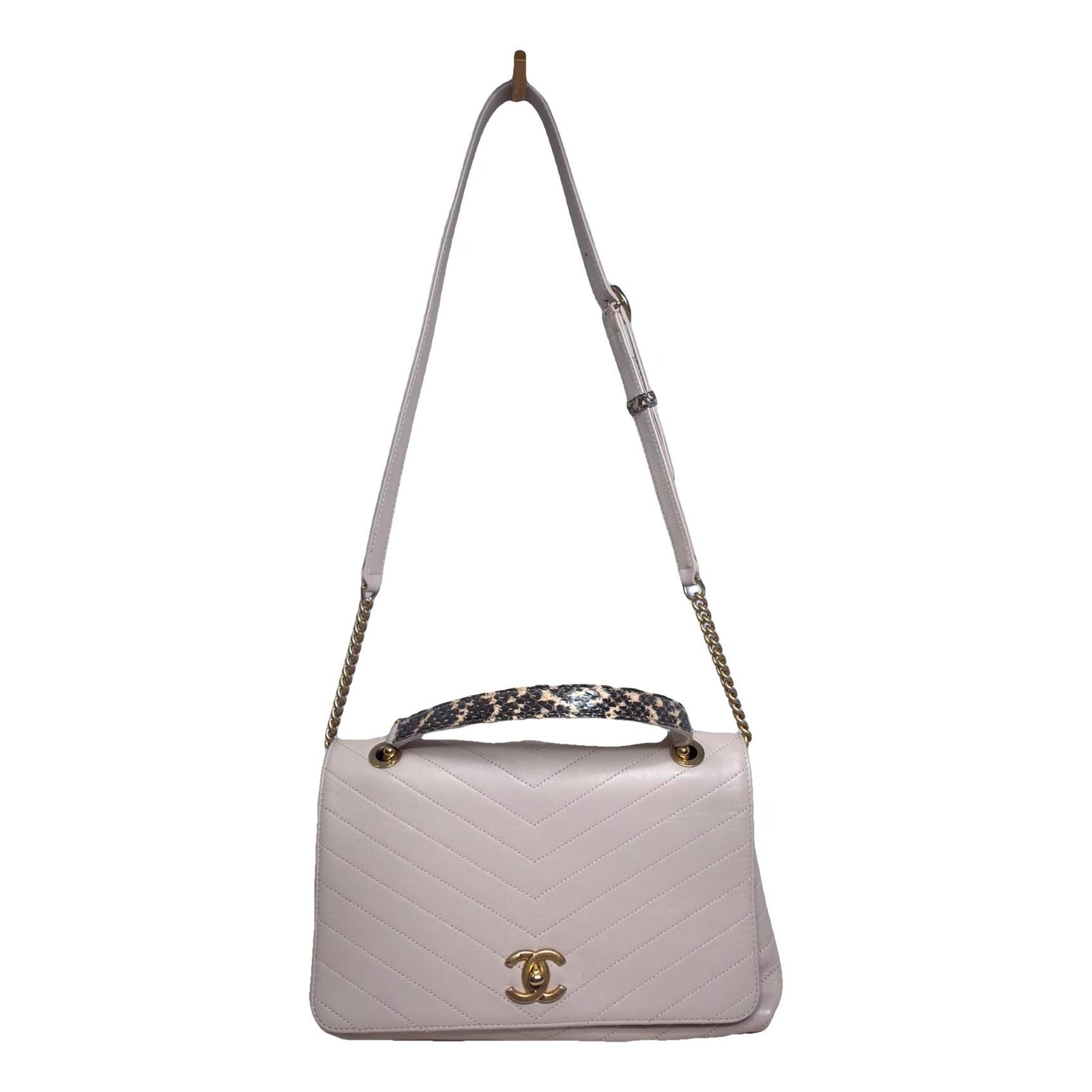 Exotic leathers crossbody bag