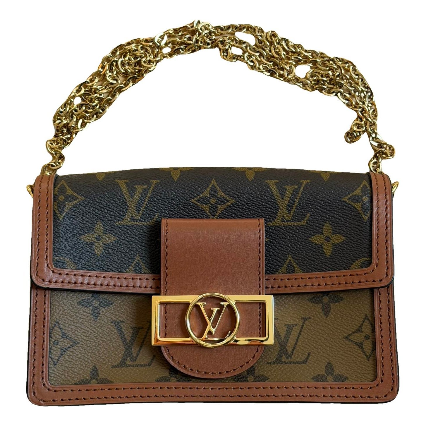 Dauphine Chain Wallet cloth handbag