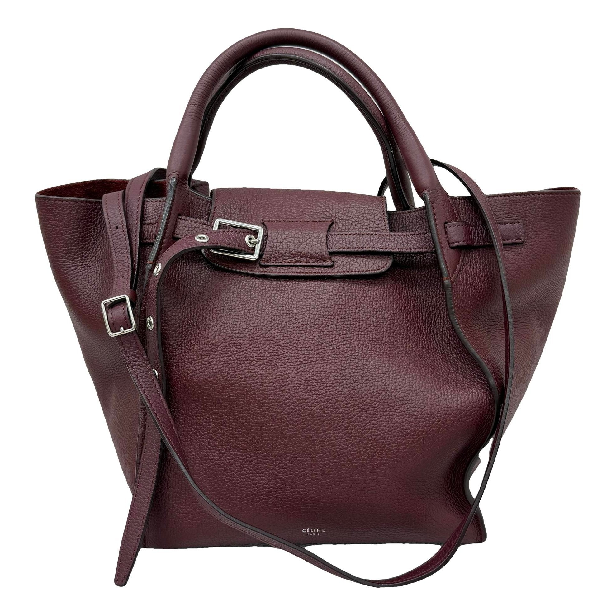 Big Bag leather handbag