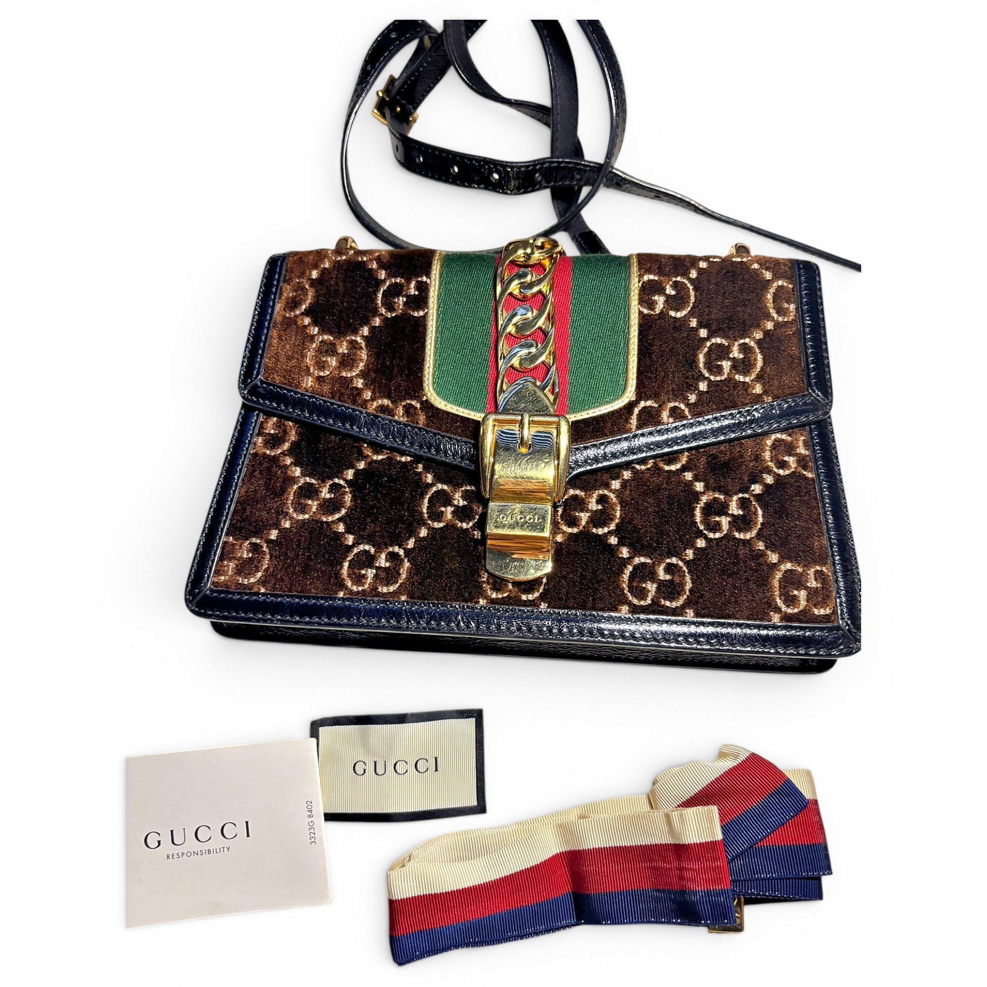 Sylvie velvet handbag
