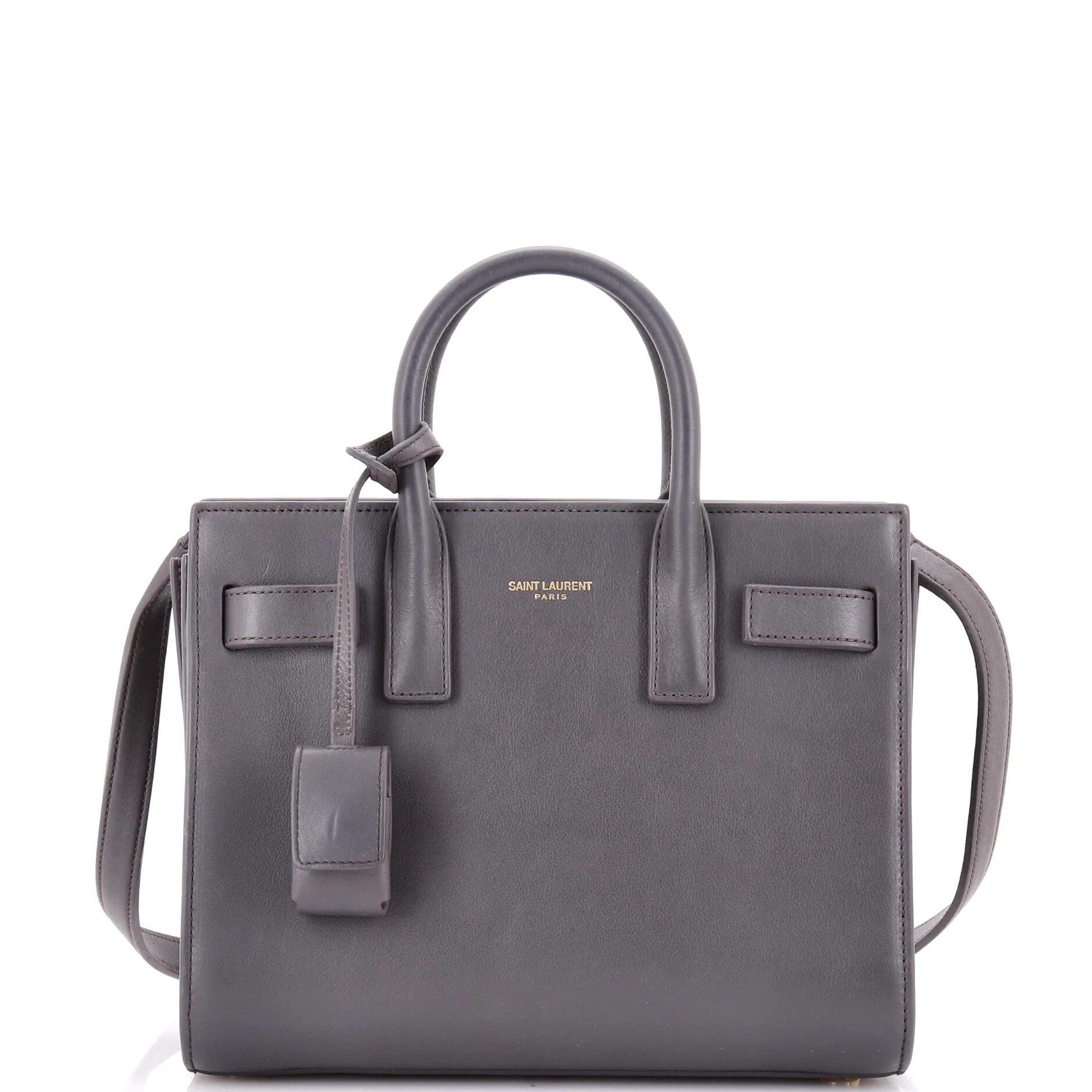 Leather tote