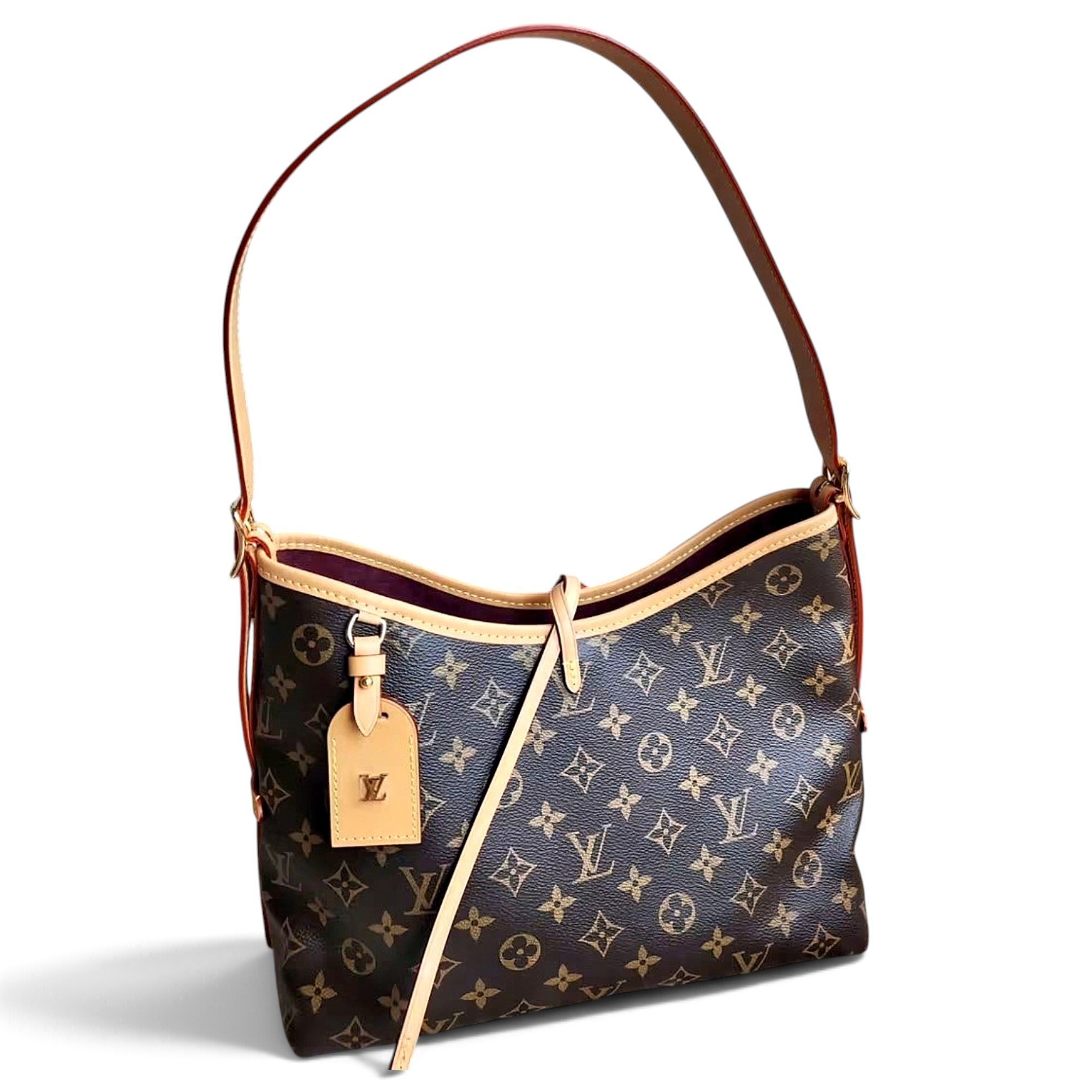 Carry All leather handbag