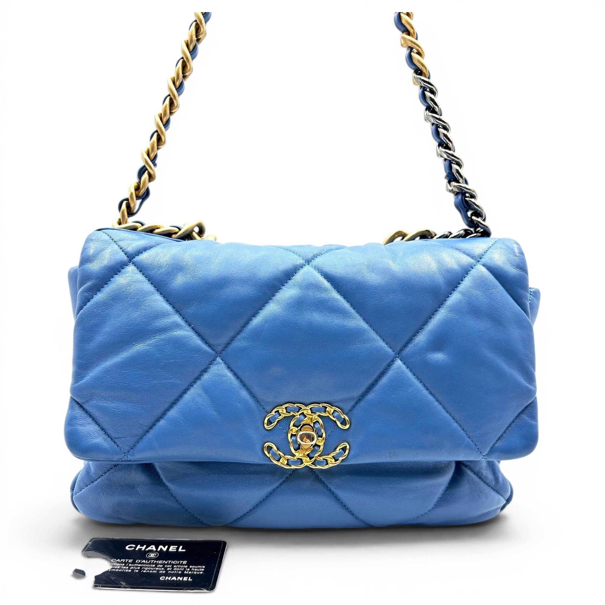 Chanel 19 leather bag