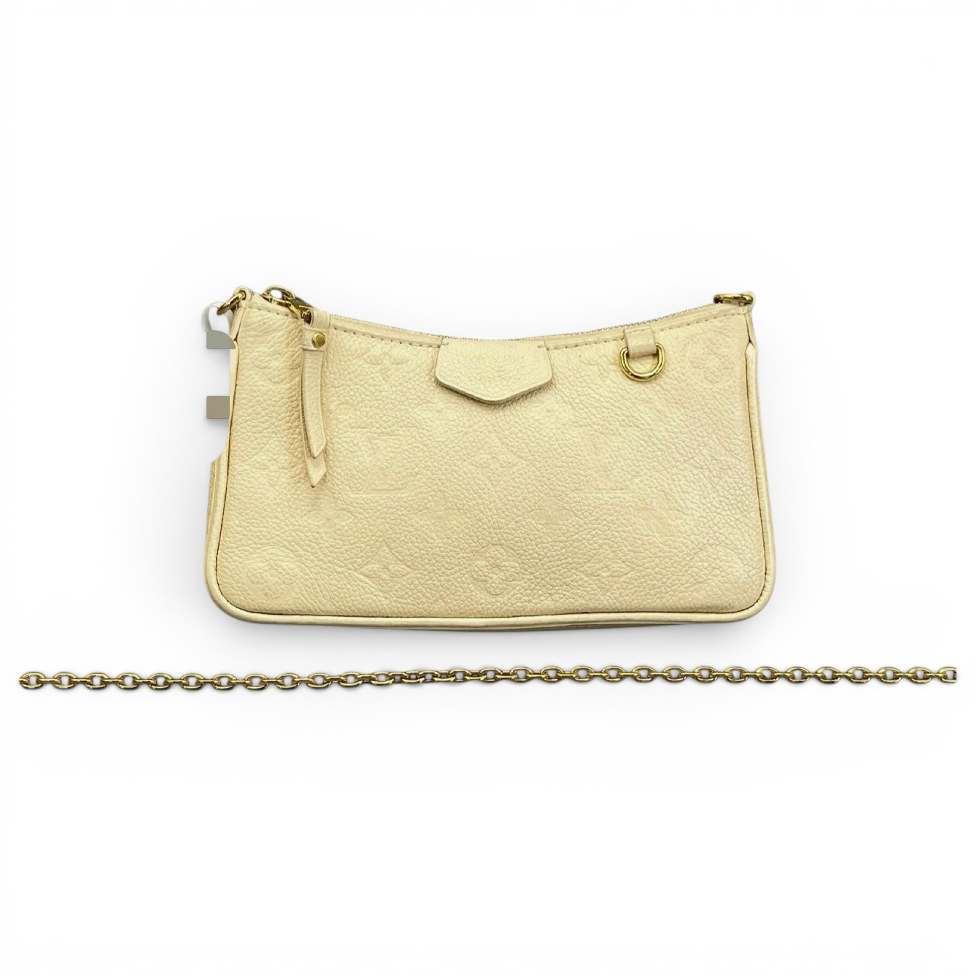 Easy Pouch On Strap leather handbag