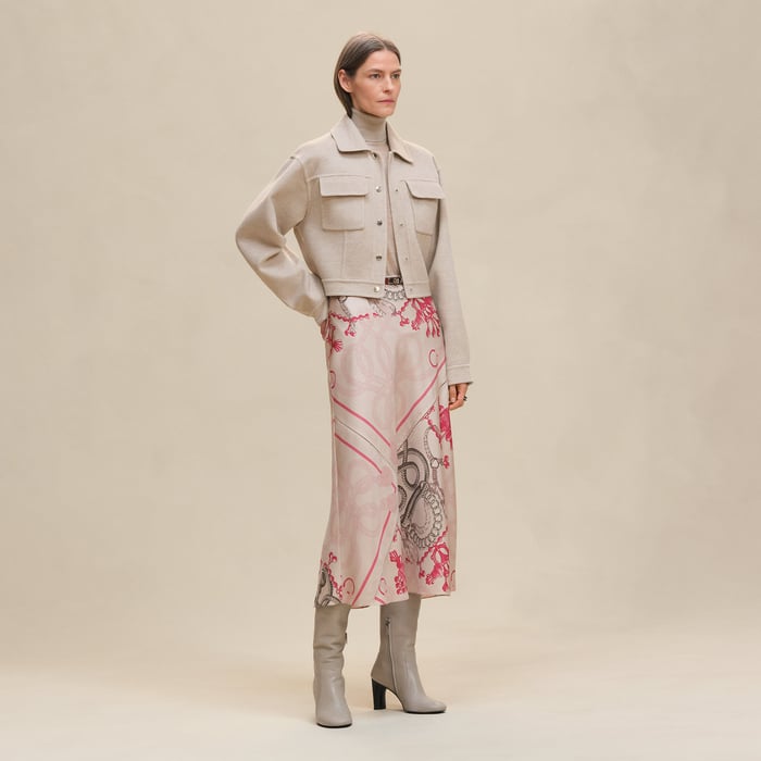 Beige Naturel Denim Jacket