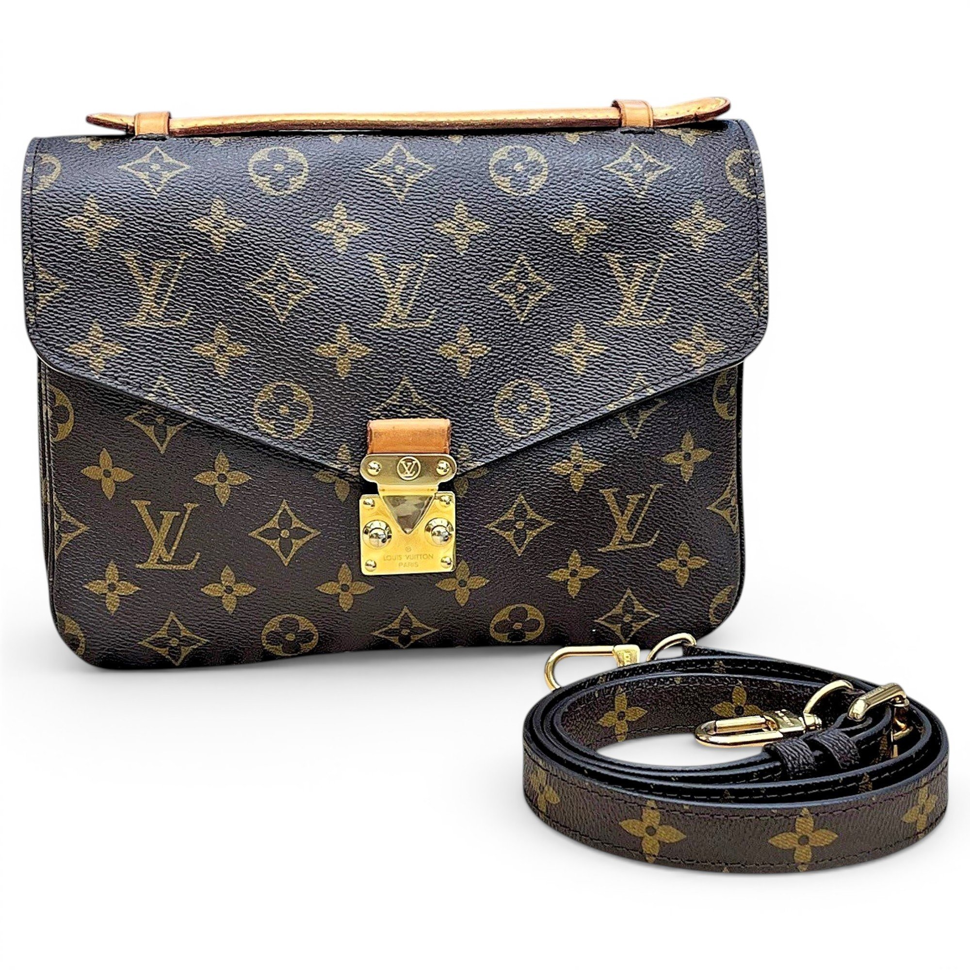 Metis leather crossbody bag