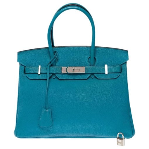 Birkin 30 leather handbag