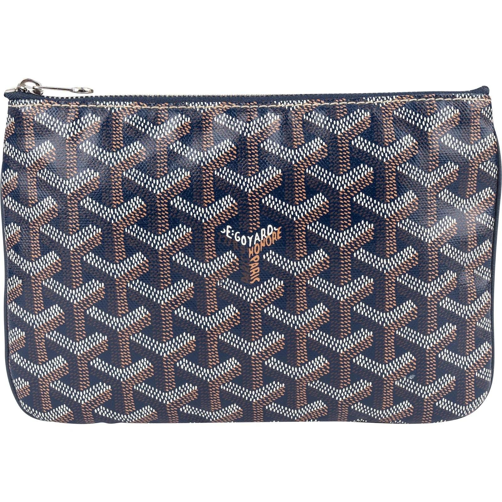 Sénat leather clutch bag