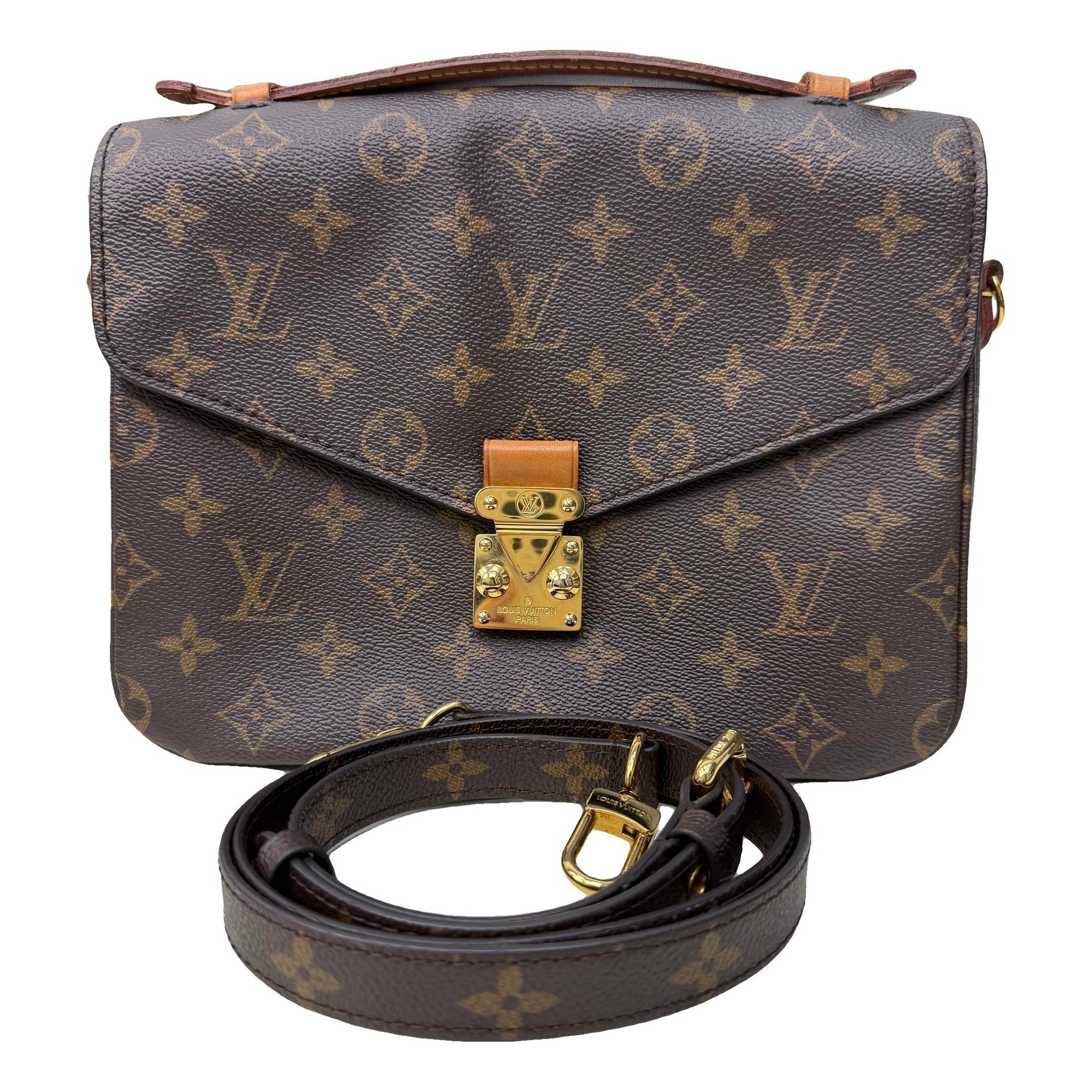 Metis leather handbag