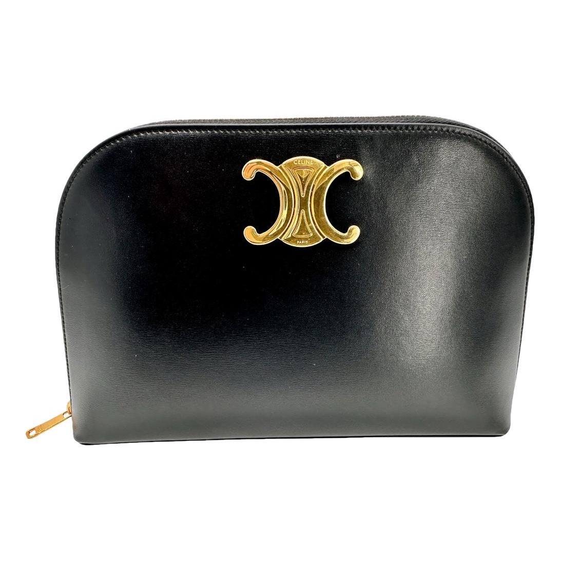 Triomphe leather bag
