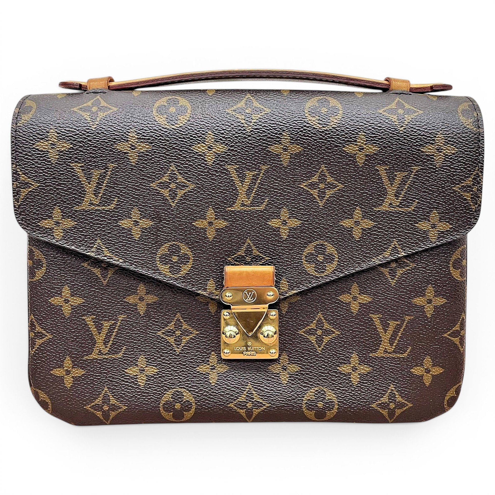Metis leather handbag