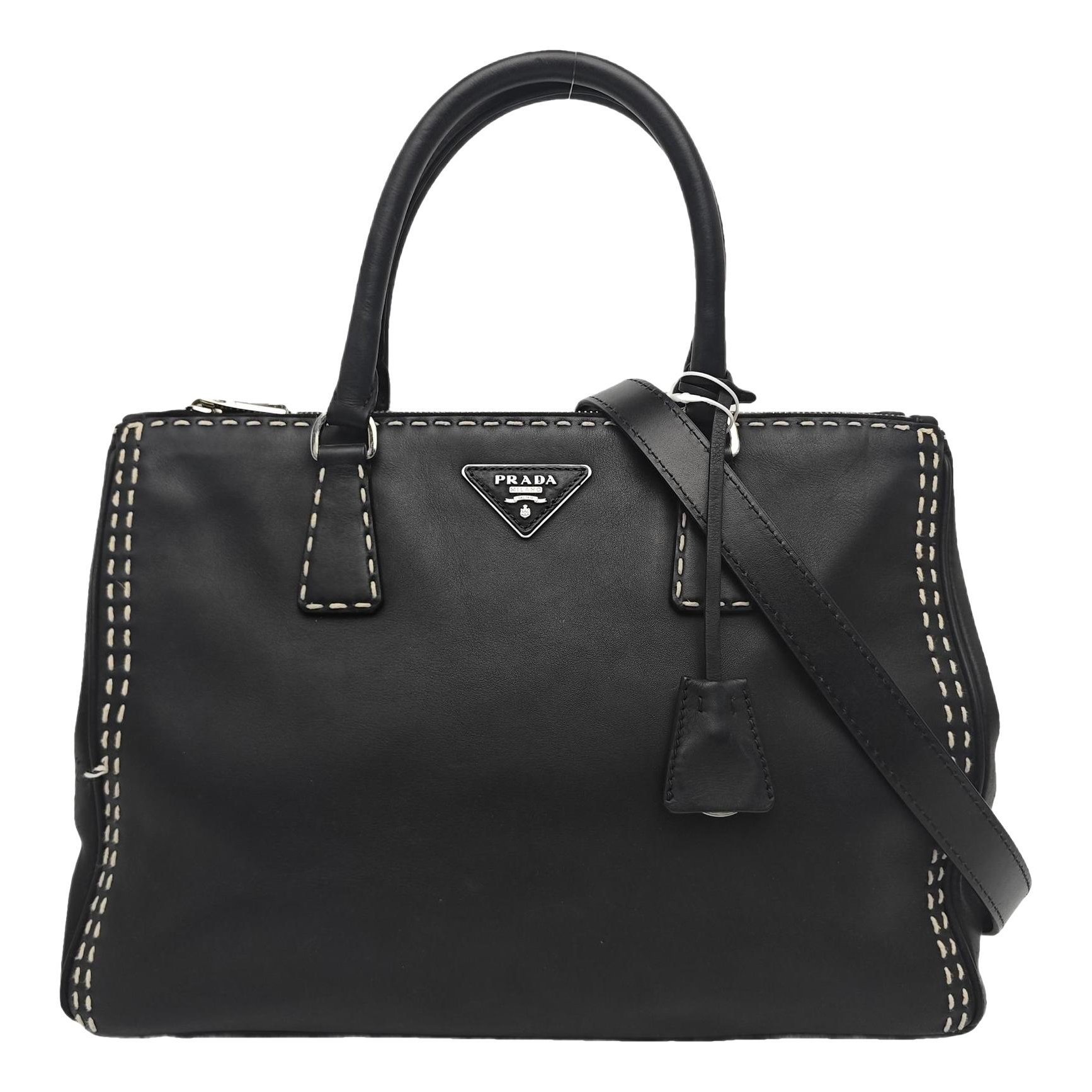 Galleria leather handbag