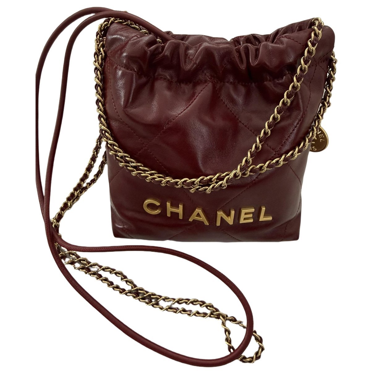 Chanel 22 leather crossbody bag