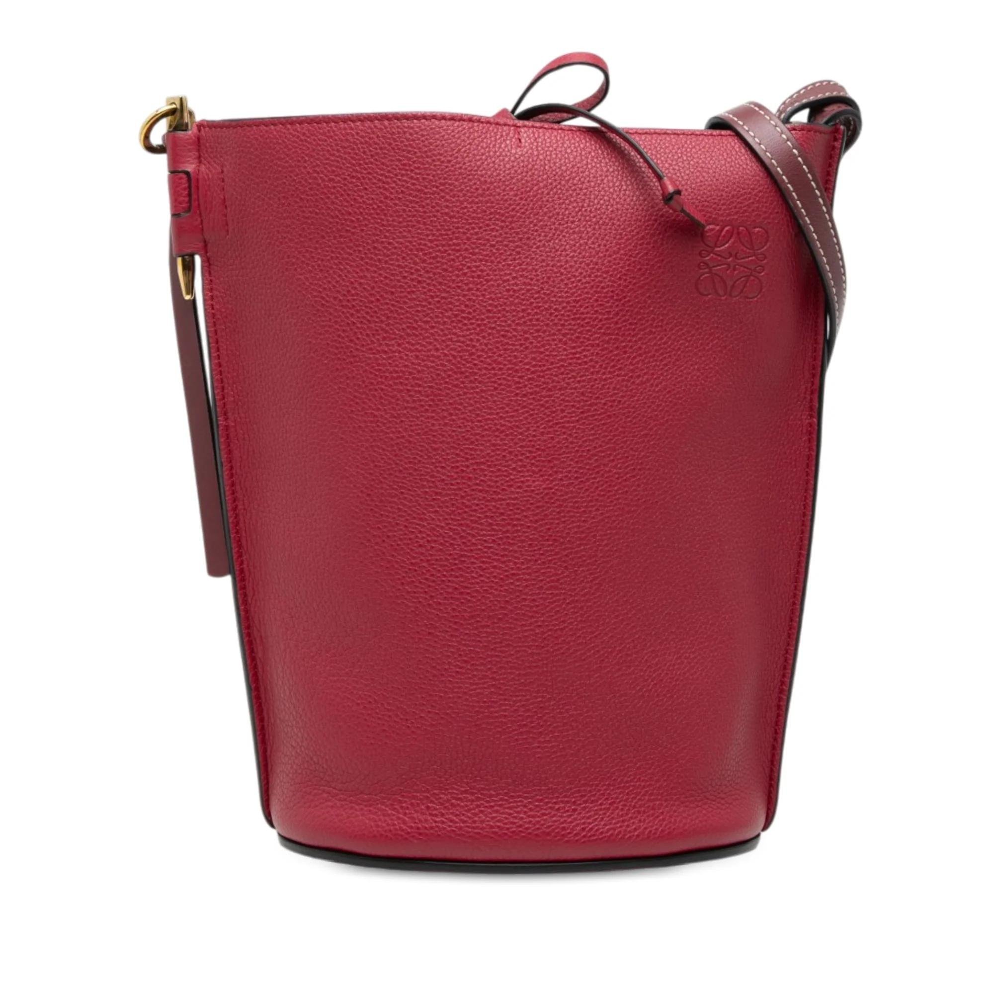 Anagram leather bag