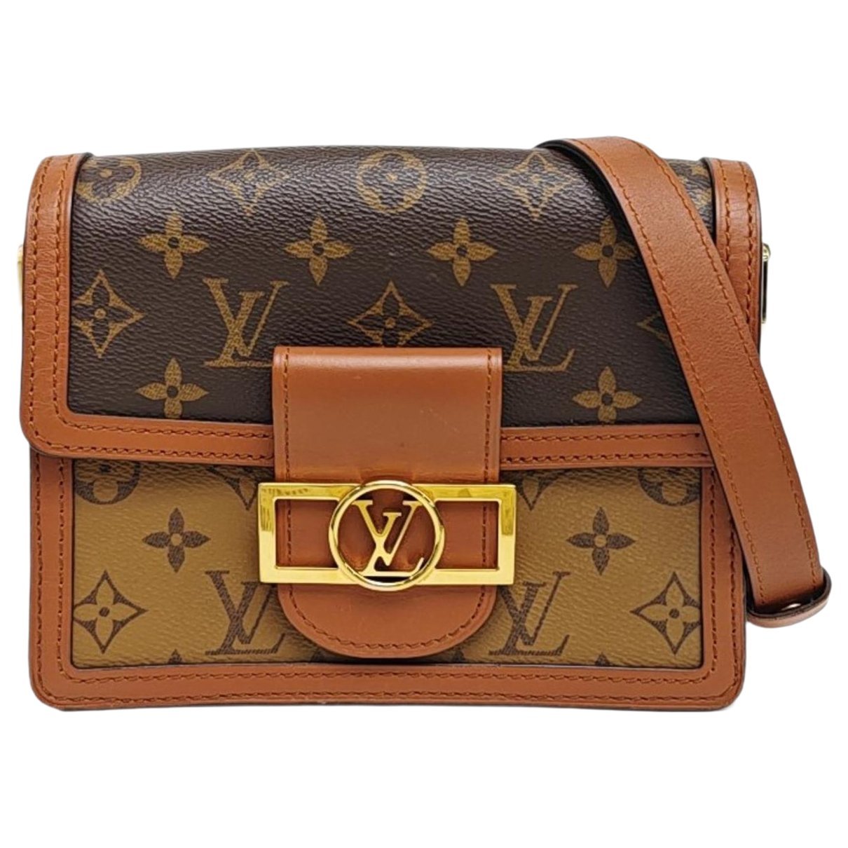 Dauphine leather mini bag