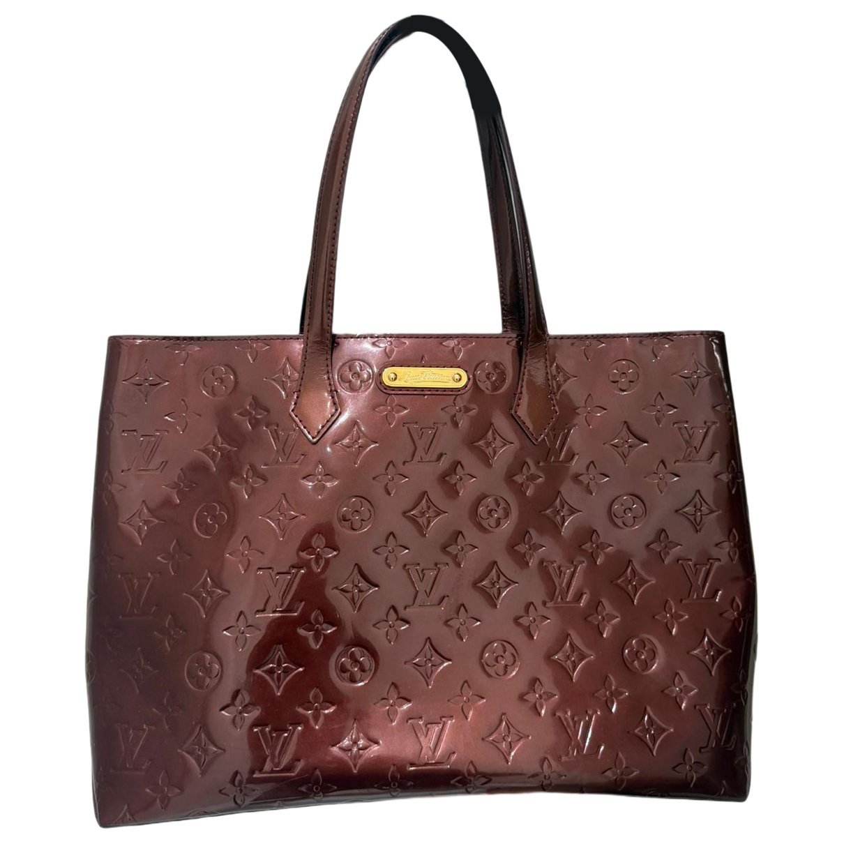 Bellevue patent leather tote