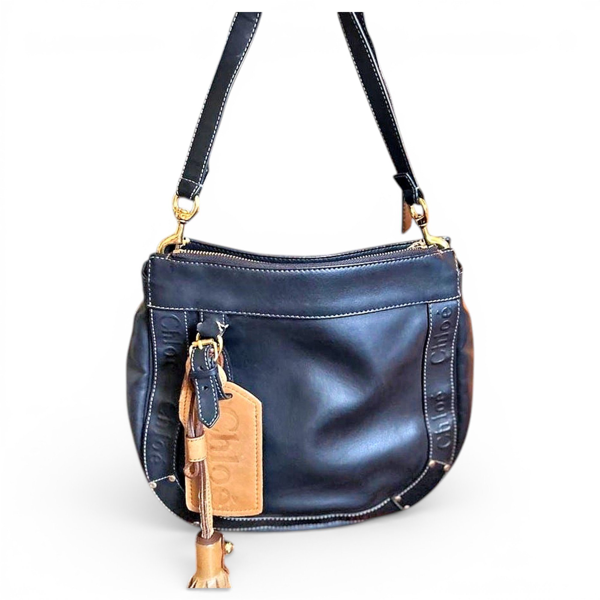 Chloe Leather crossbody bag