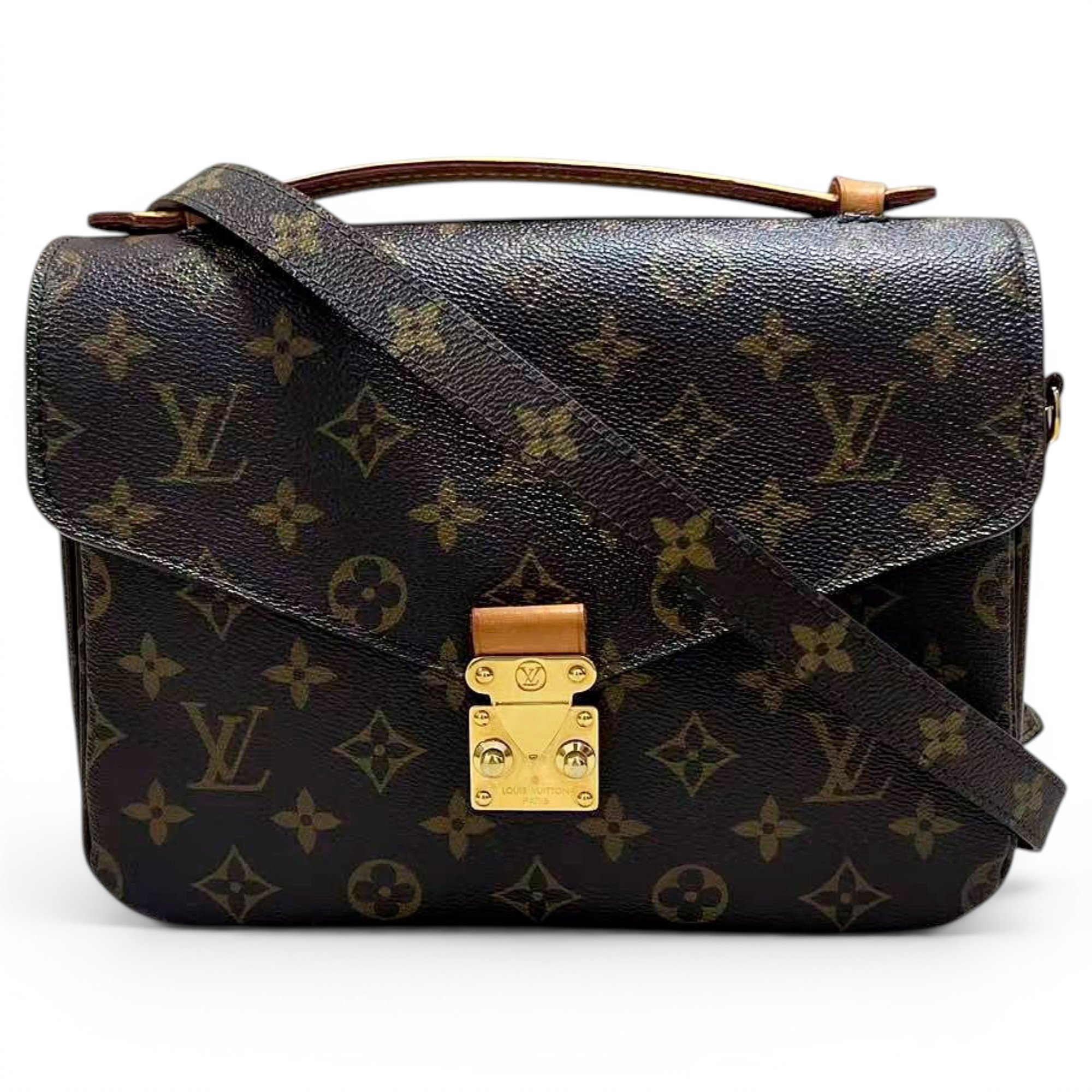 Metis leather handbag