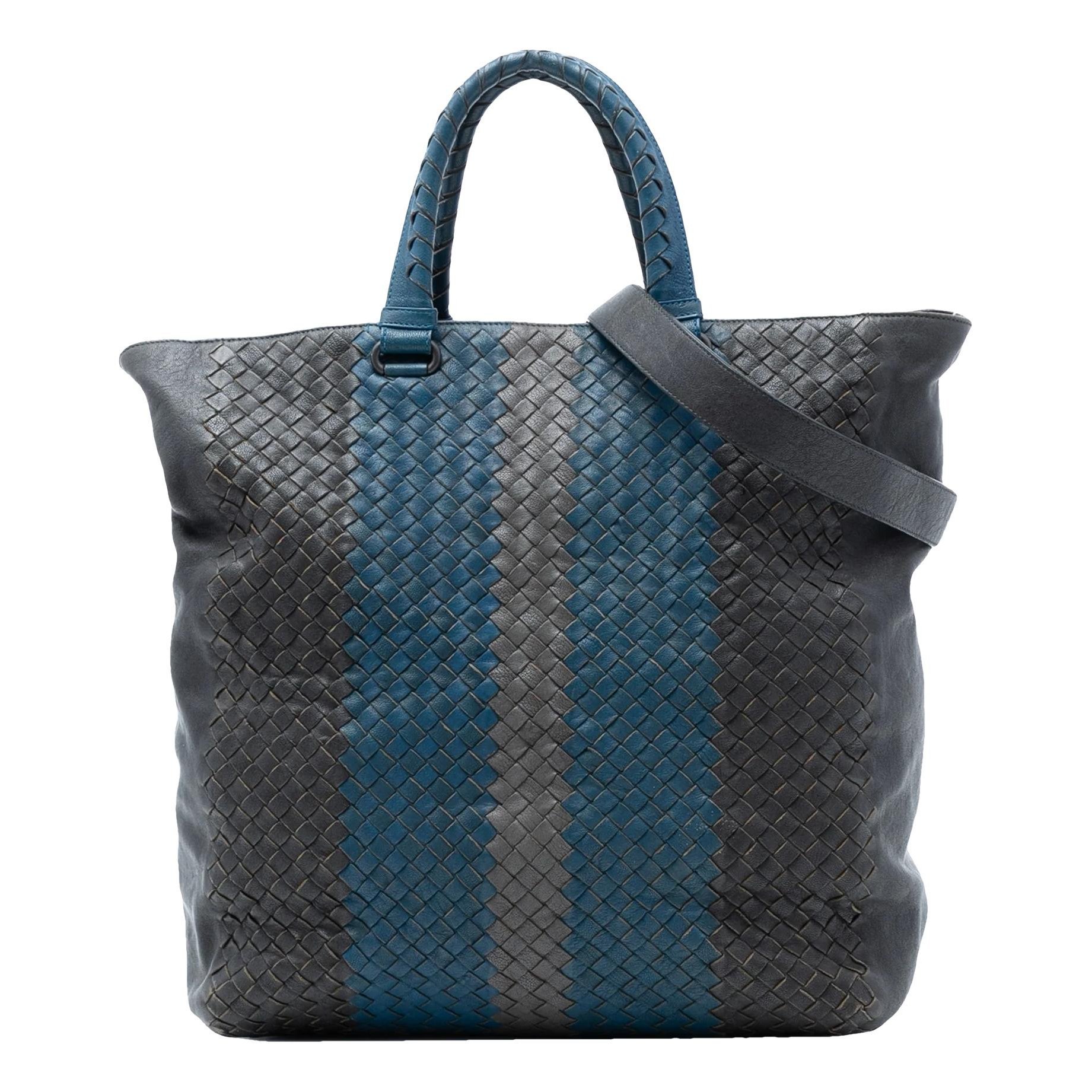 Leather tote