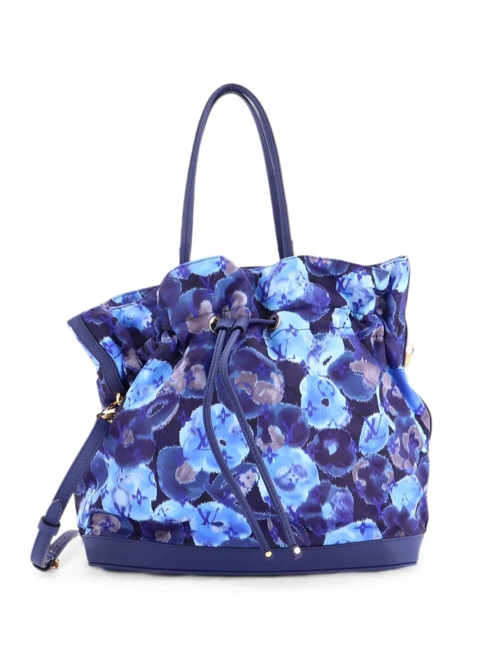 Louis Vuitton Noefull Handbag Ikat Nylon MM bucket bag
