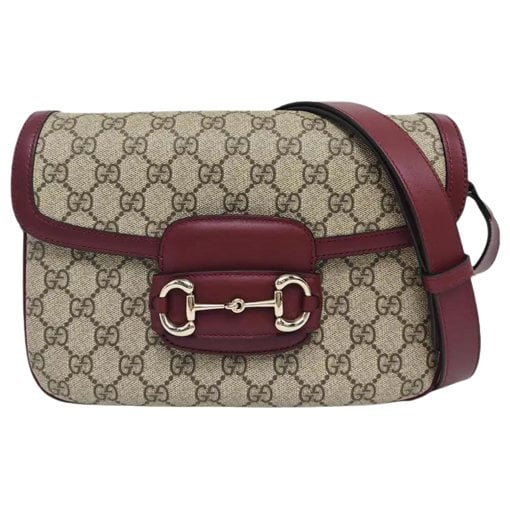 Handle Horsebit 1955 leather handbag
