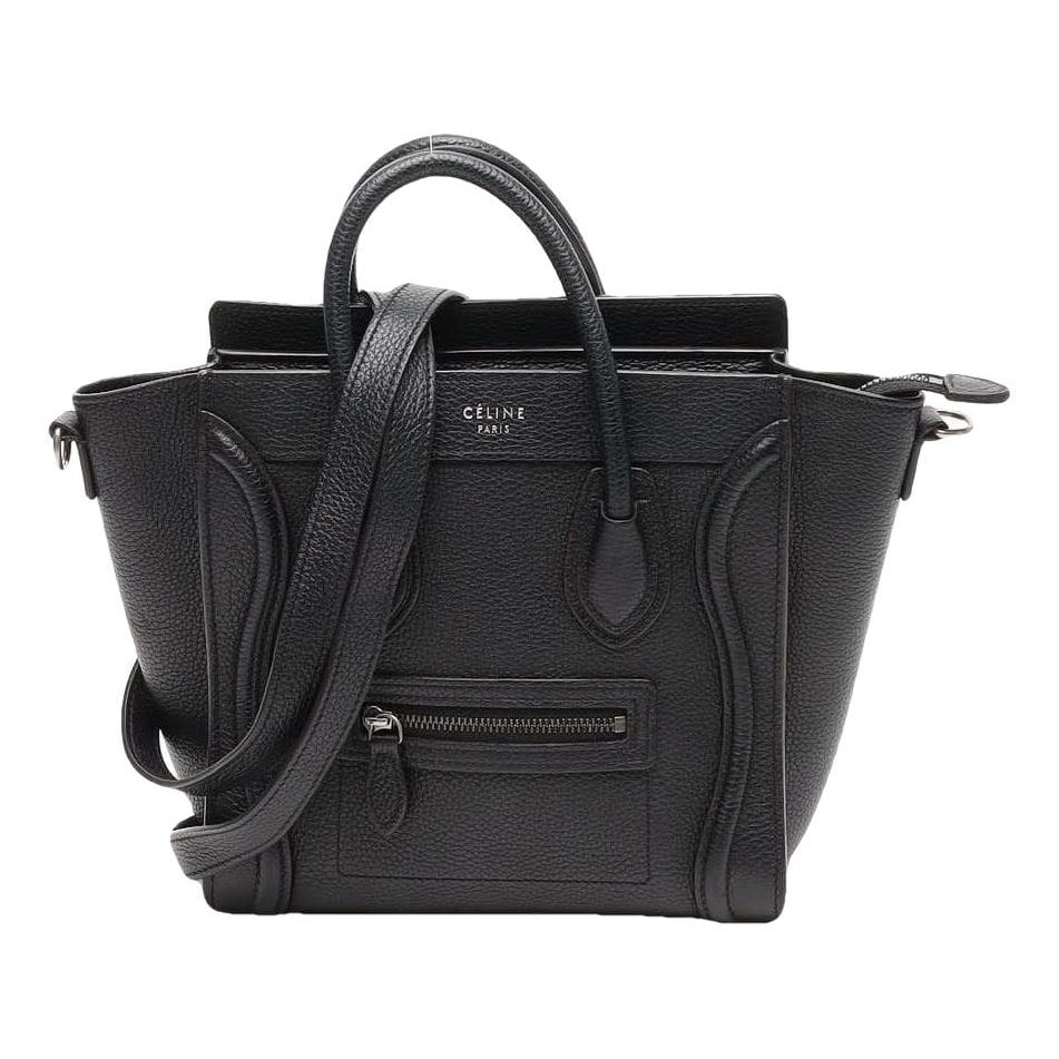 Nano Luggage leather handbag