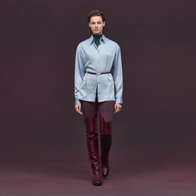 Chemise col équestre