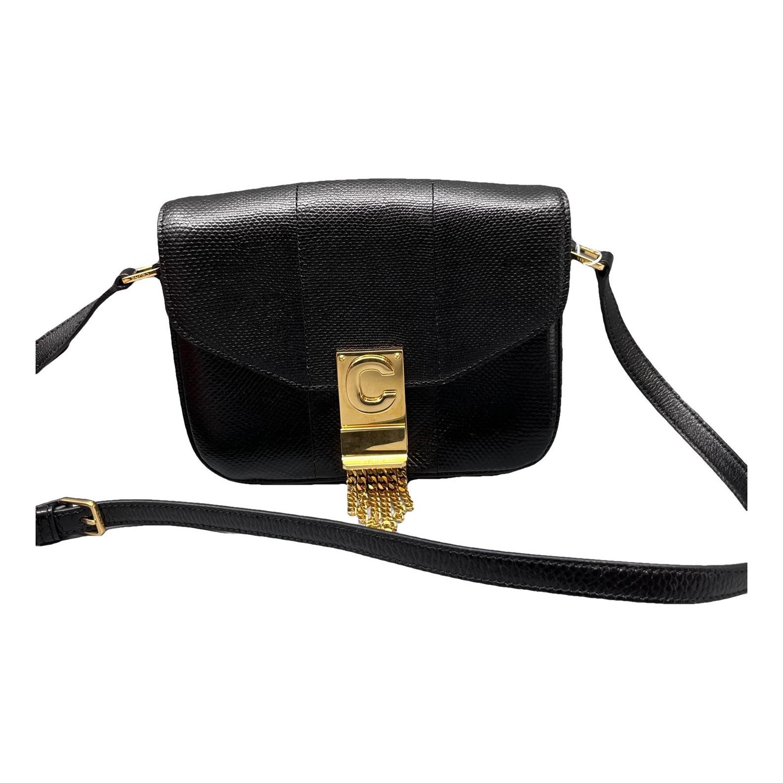 C bag leather handbag