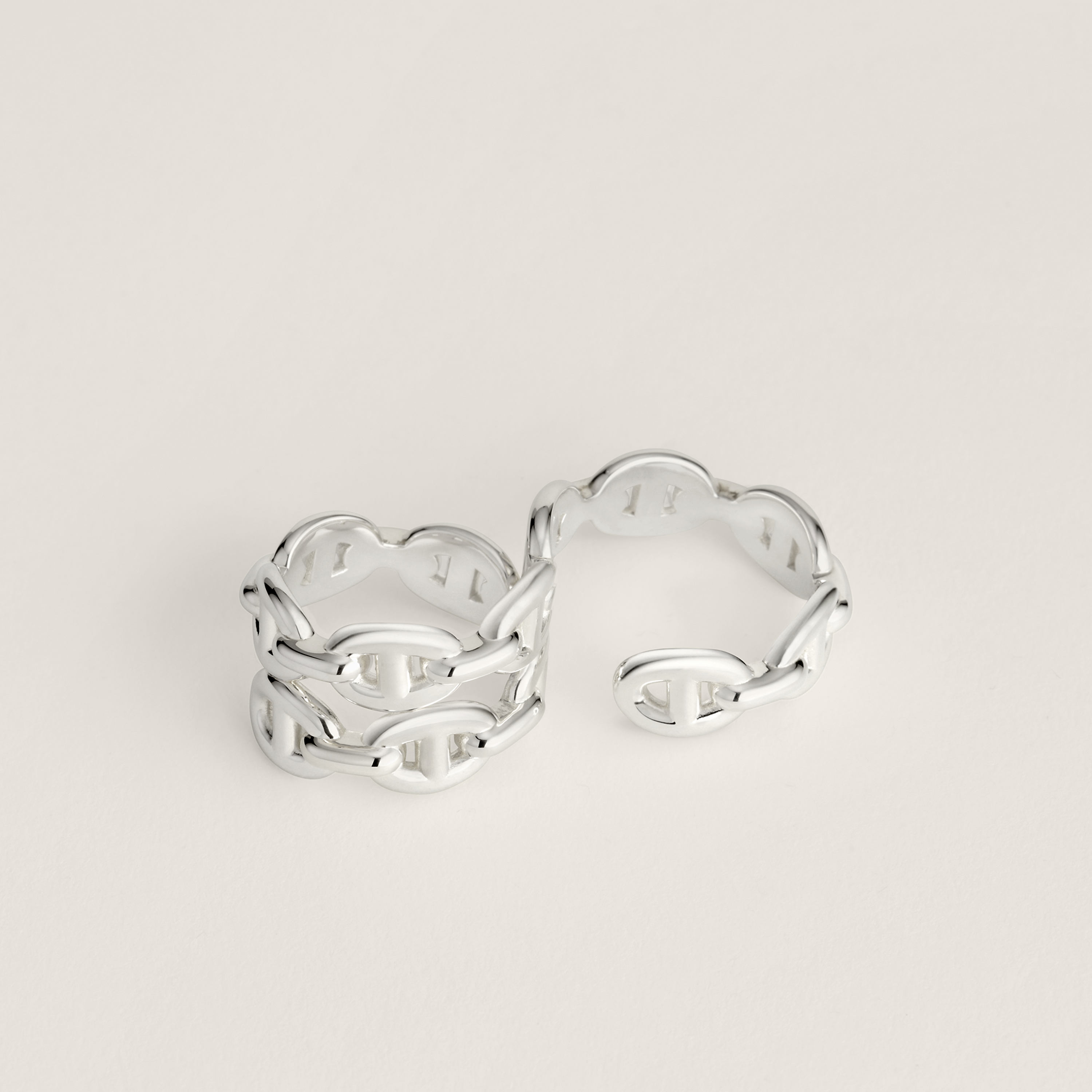 Chaine d'ancre Enchainee double ring