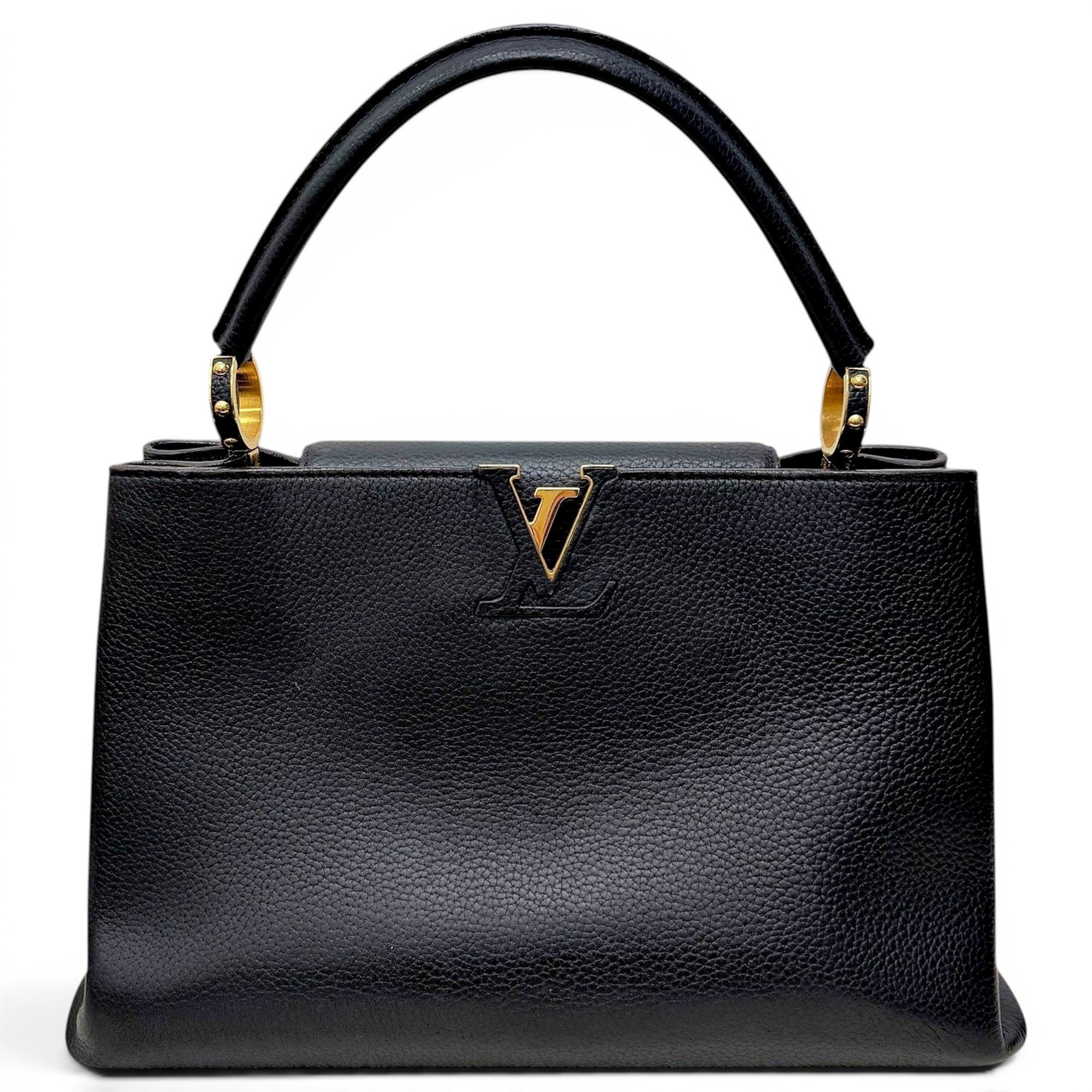 Capucines leather handbag