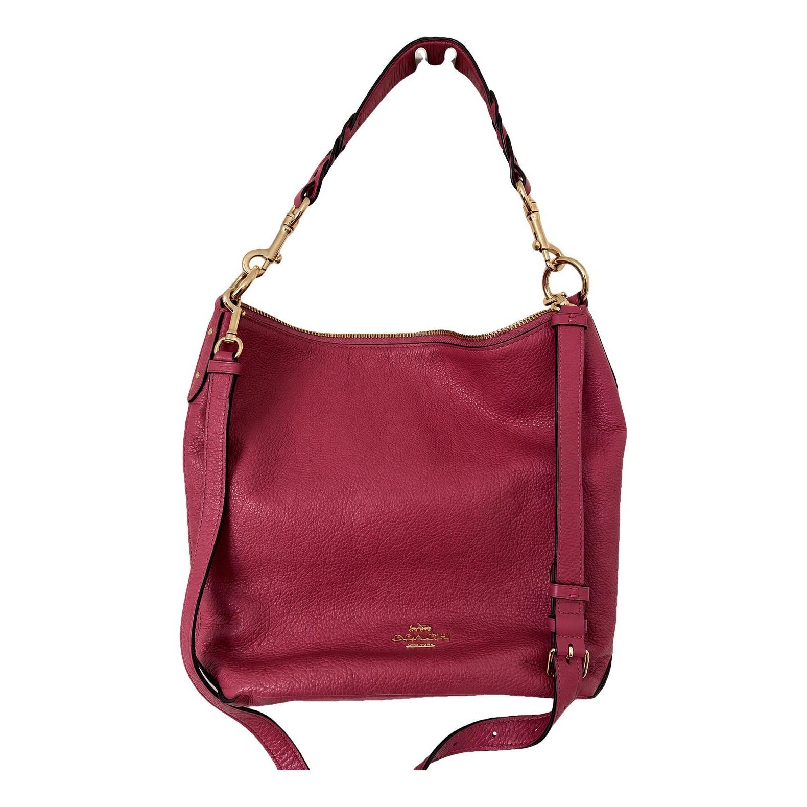 Abby duffle leather handbag