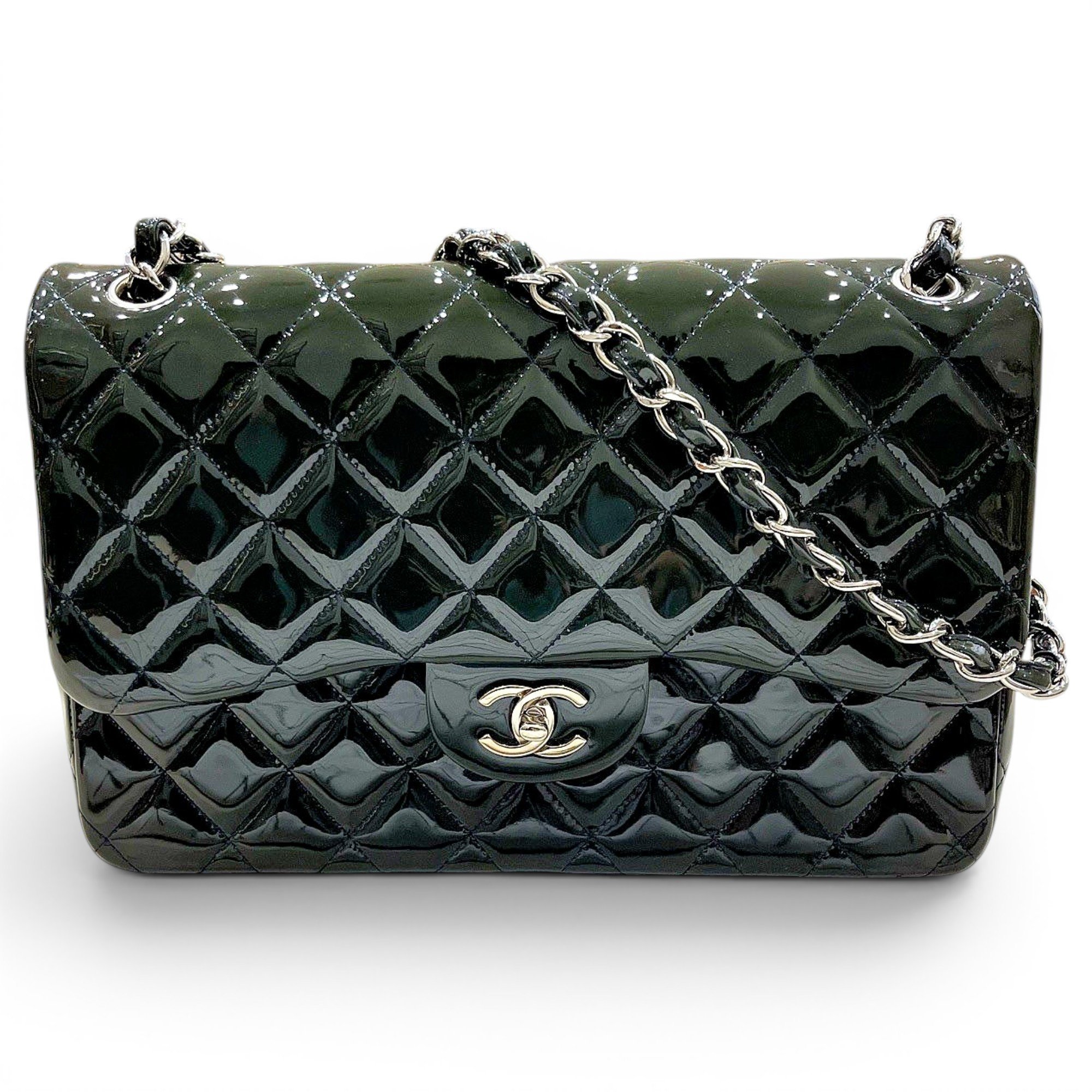 Timeless/Classique patent leather crossbody bag