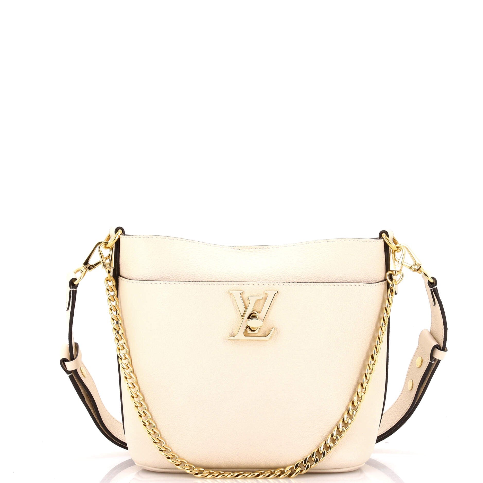 Lock and Walk Bucket Bag Leather