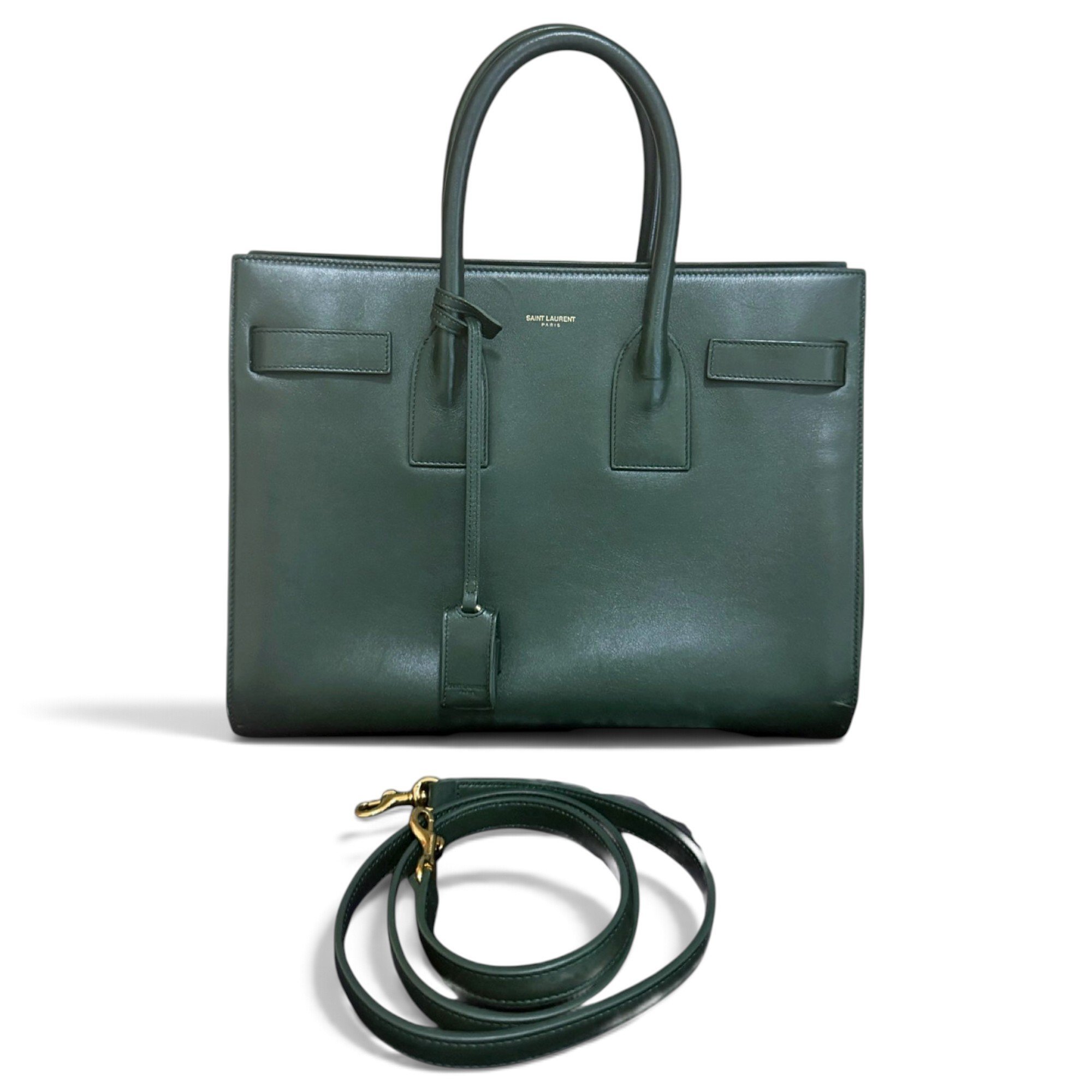 Saint Laurent Sac de Jour leather handbag
