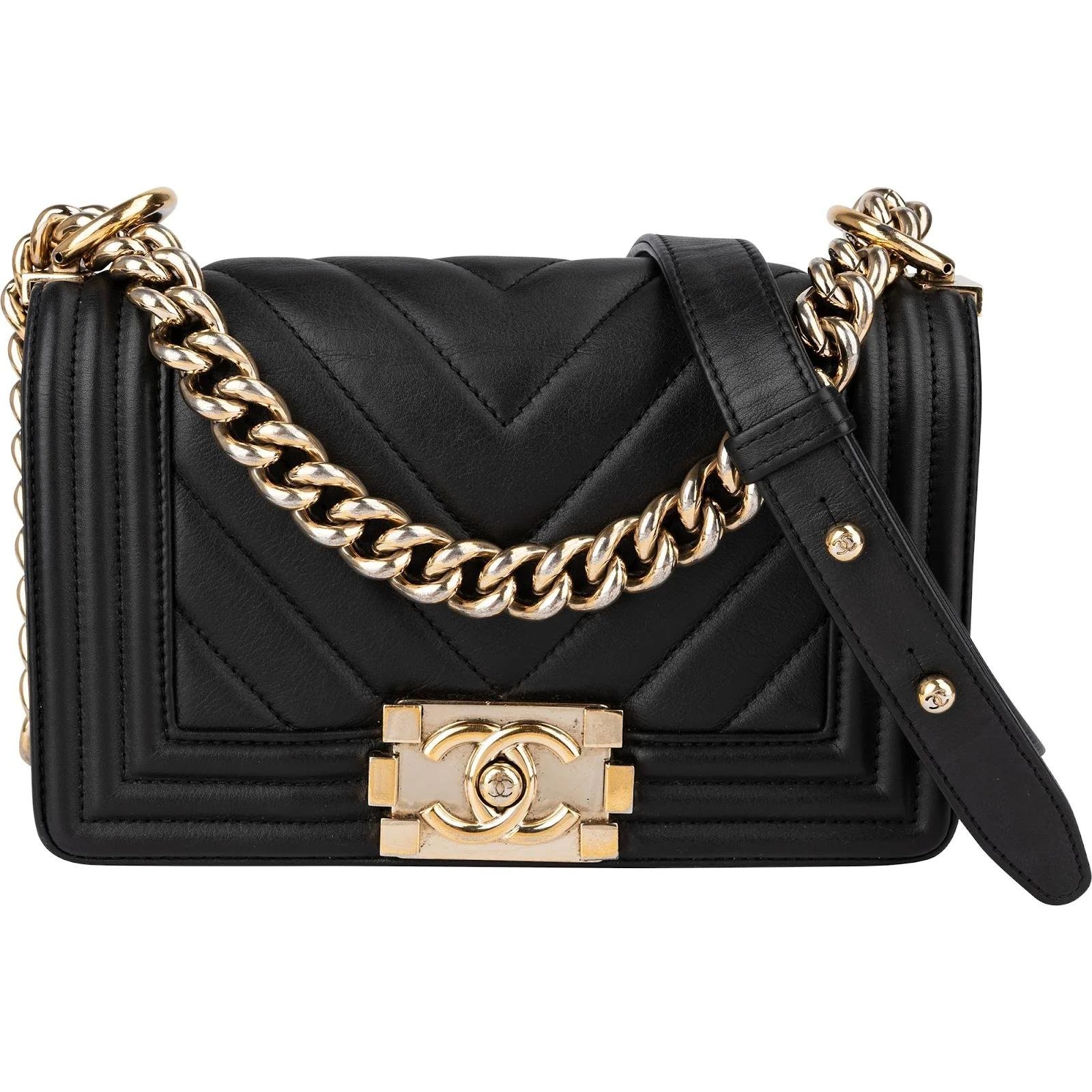 Boy leather crossbody bag