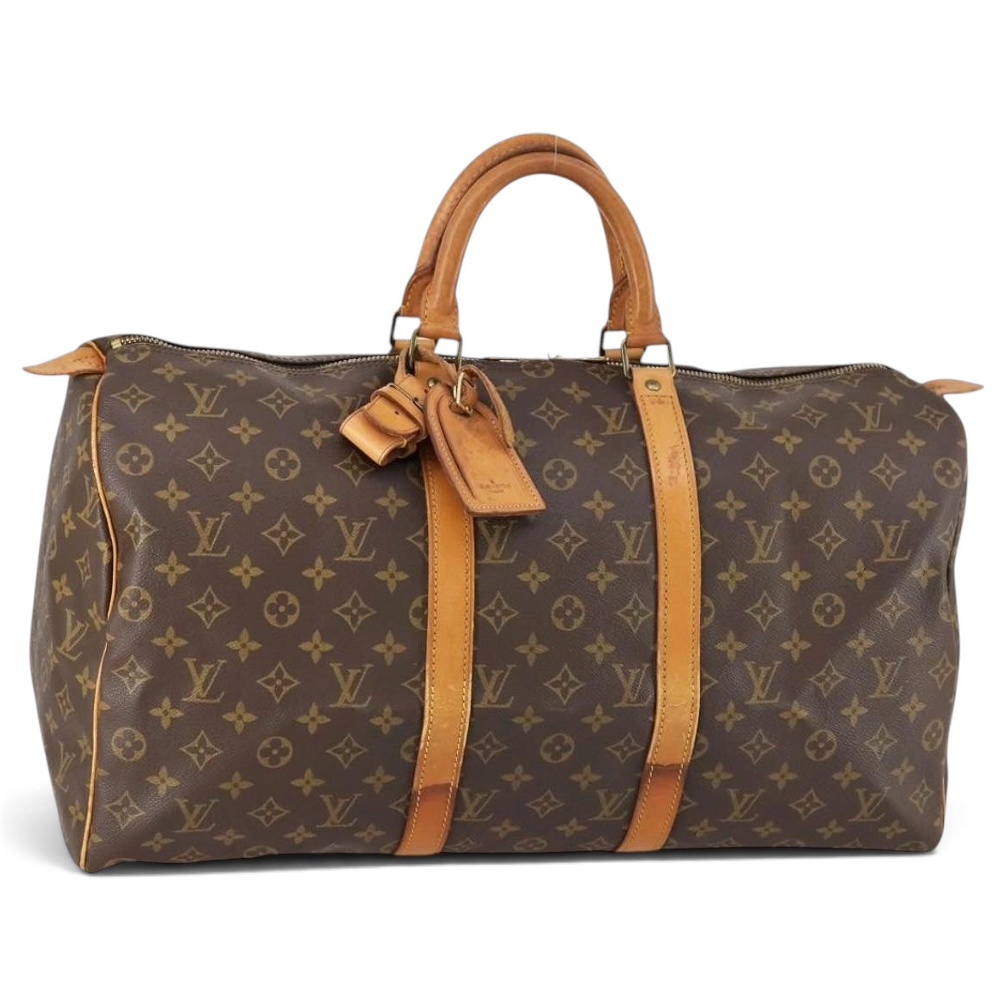 Keepall leather 24h bag