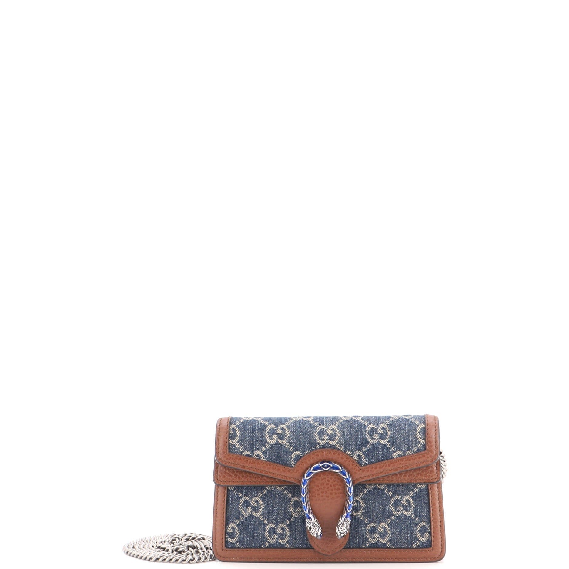Dionysus Bag GG Denim Super Mini