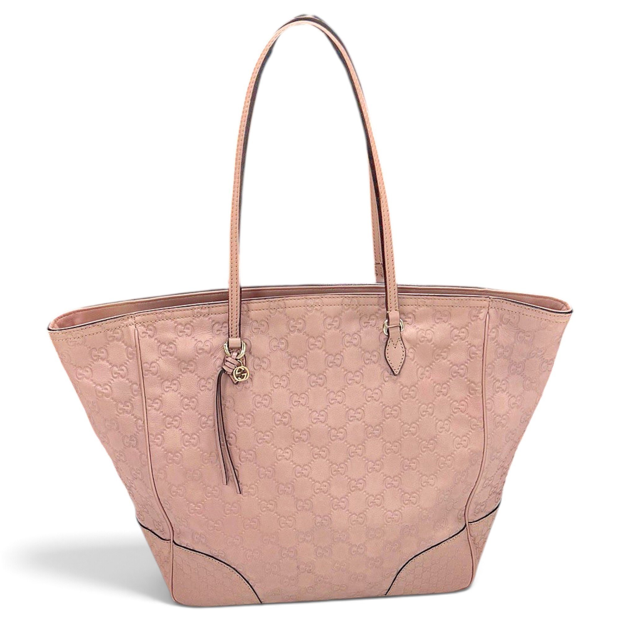Leather tote