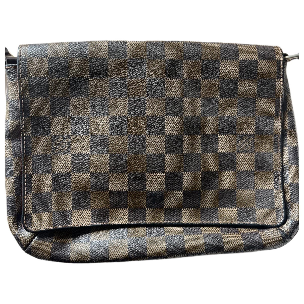 Musette leather crossbody bag