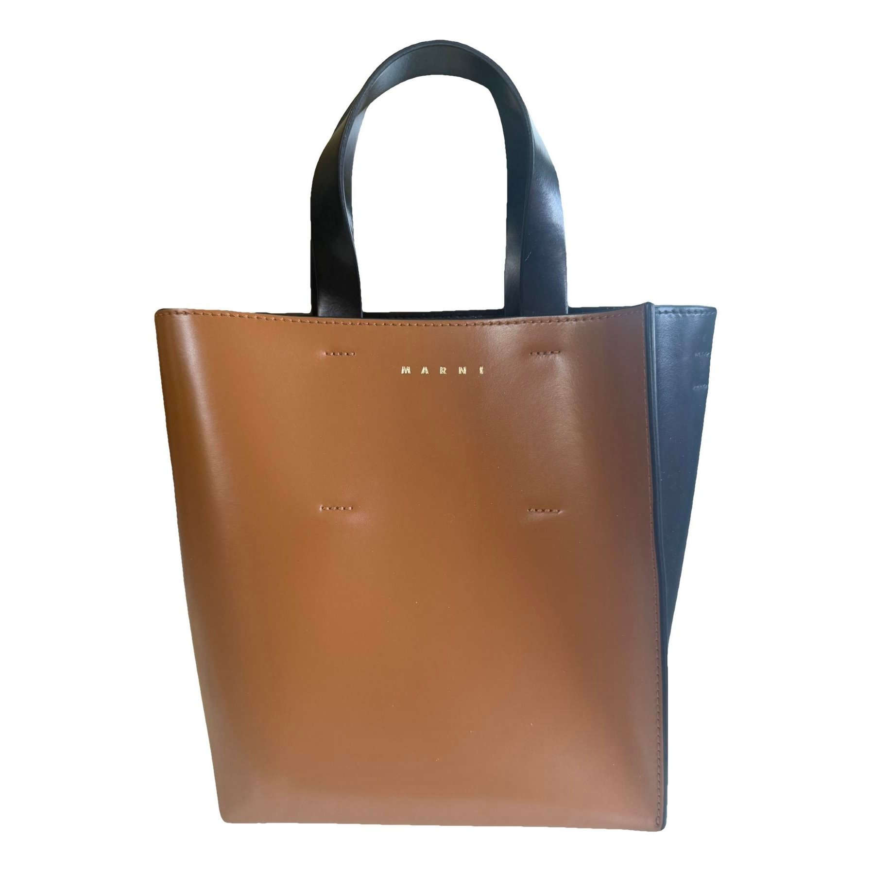 Museo patent leather handbag