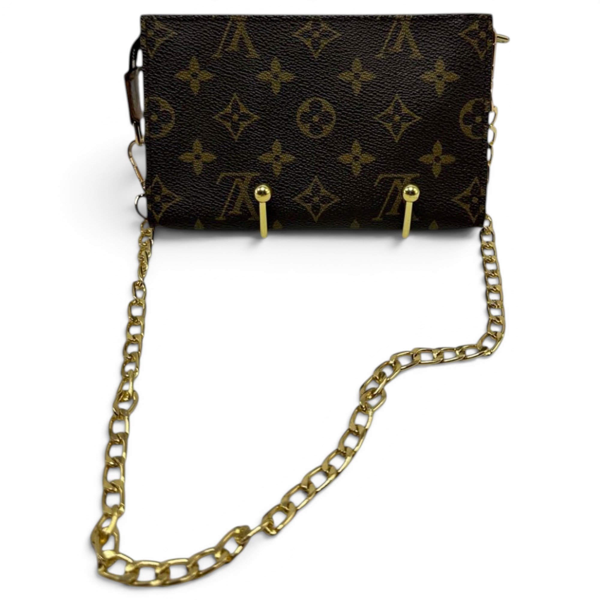 Pochette Accessoire leather handbag
