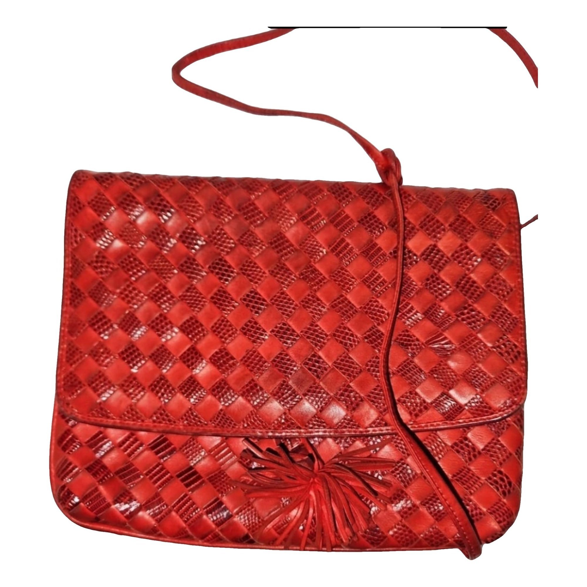 Leather crossbody bag