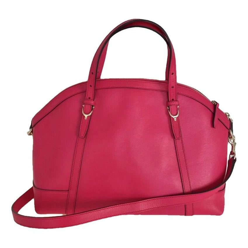 Leather handbag