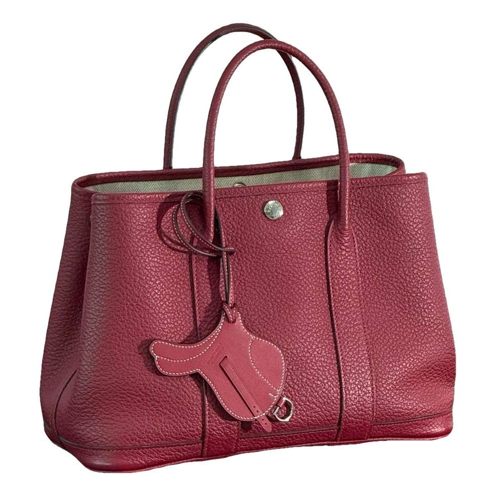 Garden Party leather handbag