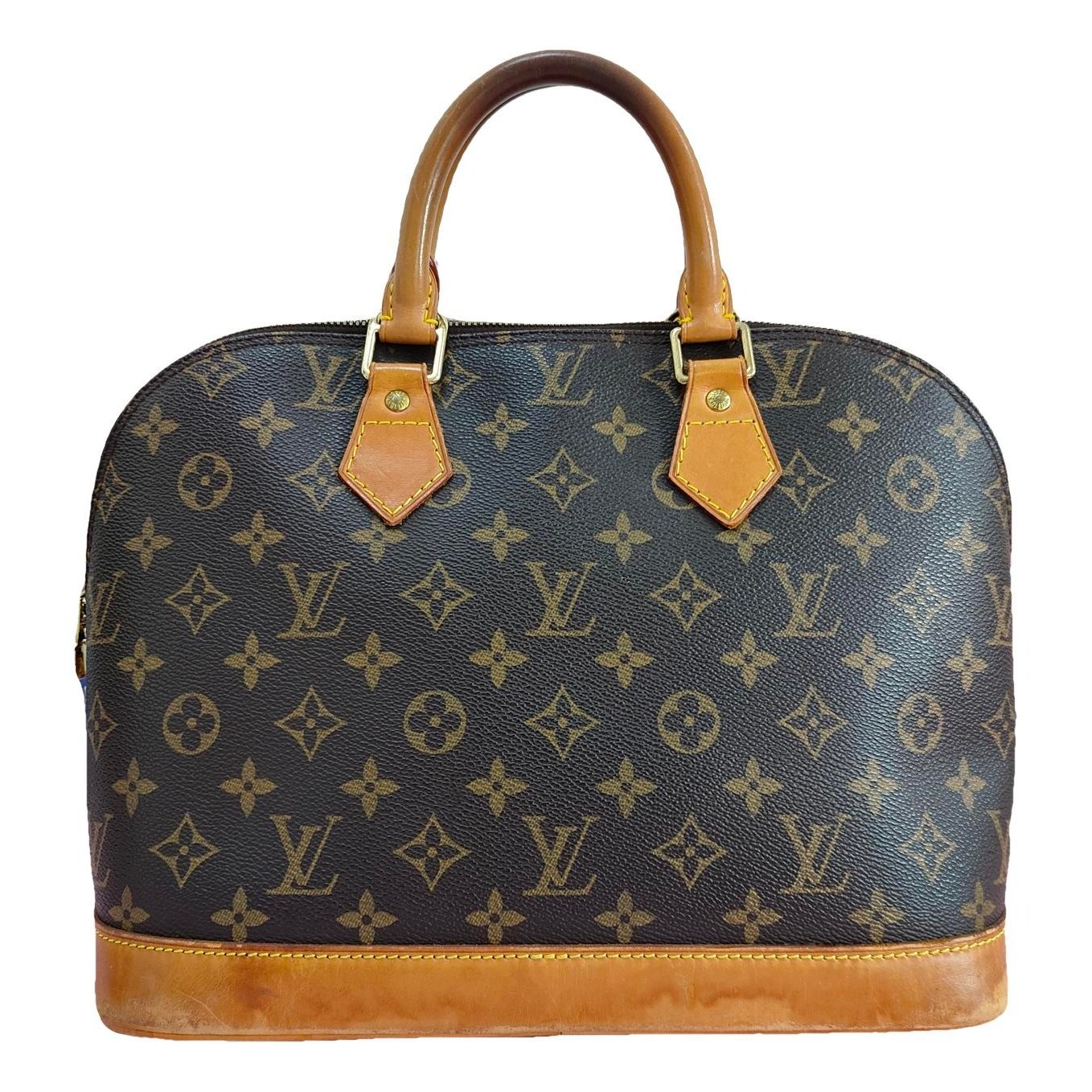 Alma leather handbag