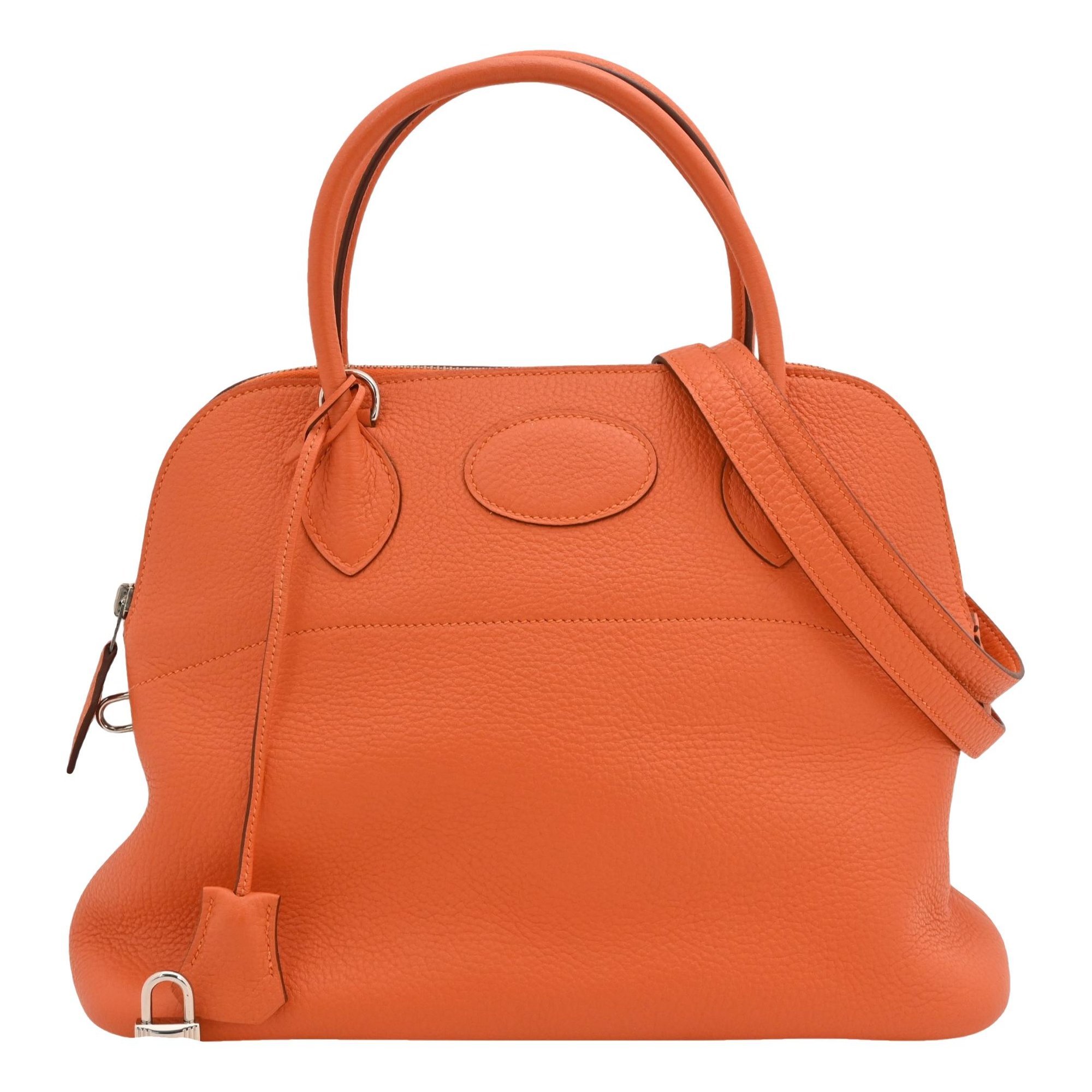 Bolide leather handbag
