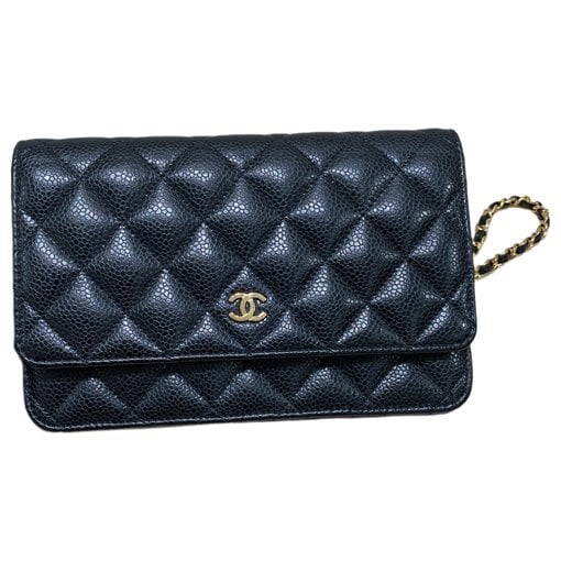 Wallet On Chain Timeless/Classique leather crossbody bag