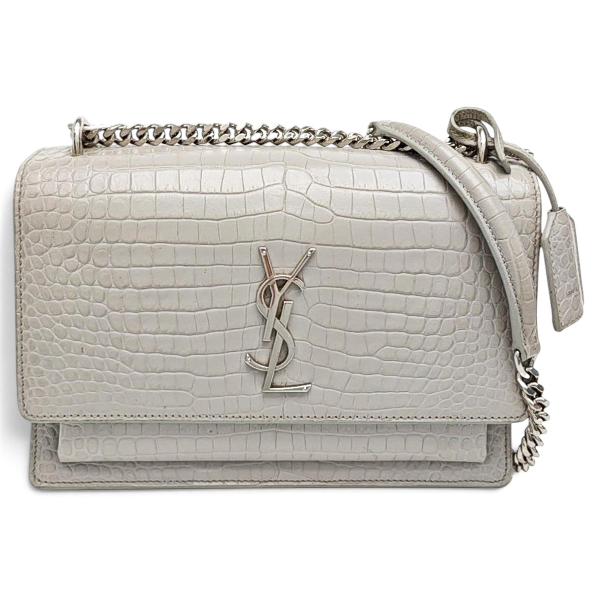 Sunset leather handbag