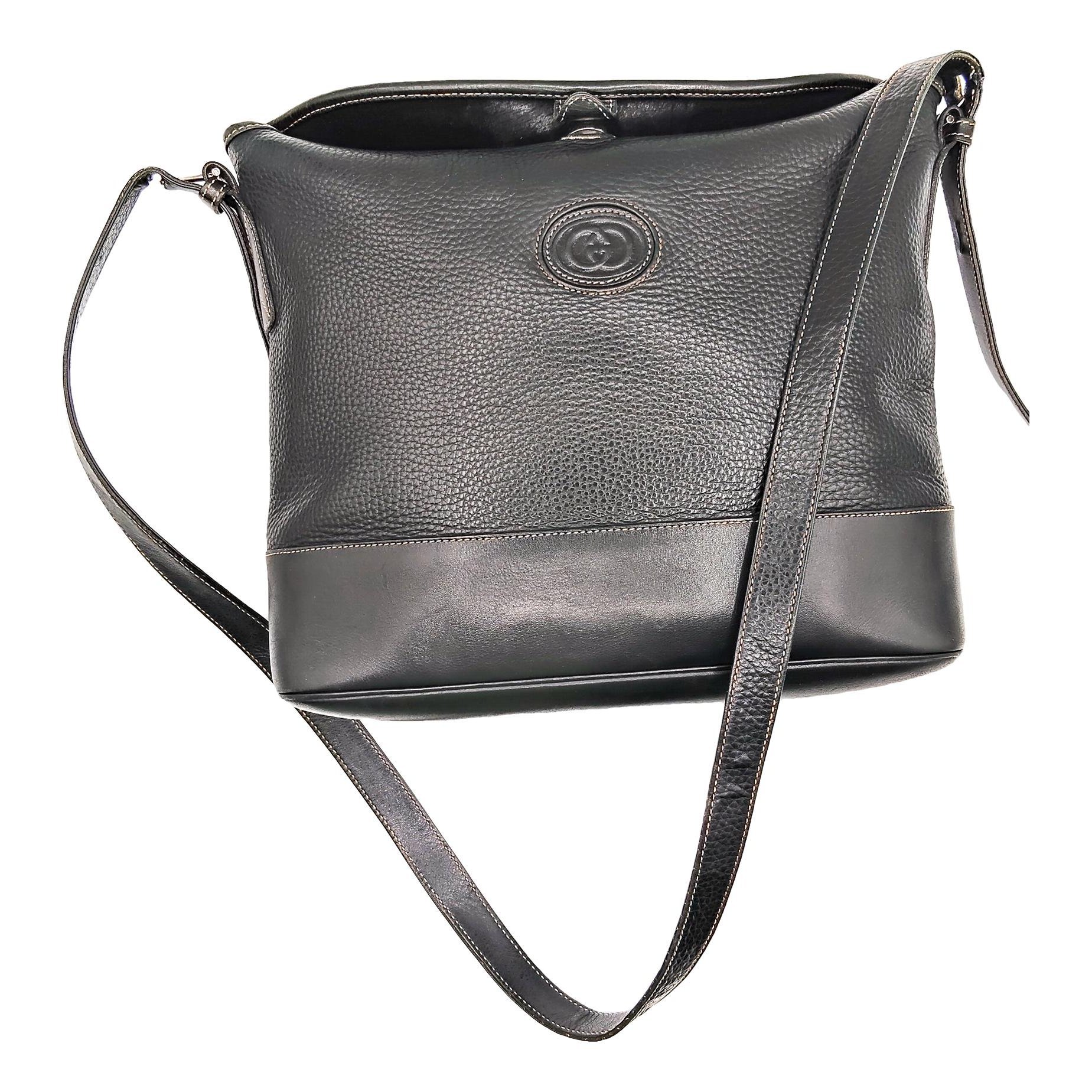 Leather crossbody bag